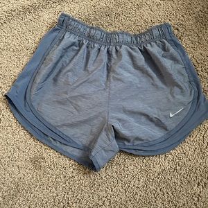 Nike dri fit shorts size small smoke blue